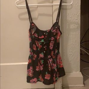 Drawstring waist spaghetti tank!